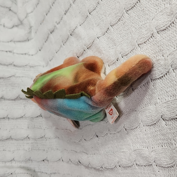🕸Vintage Ty Beanie Baby Original "Iggy" The Iguana 1997 P.V.C Pellets - Picture 3 of 11